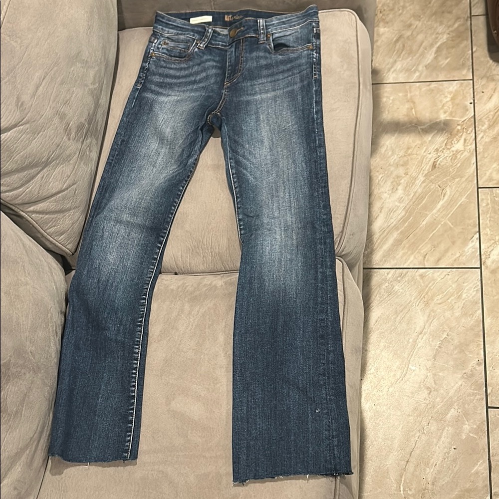 Kut from the Kloth Blue Straight Leg Jeans